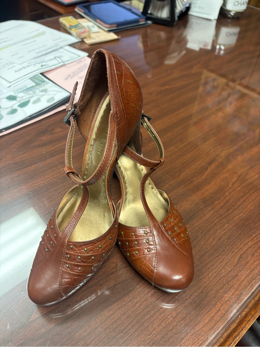 Gianni Bini Nomade Cream Strappy Heel